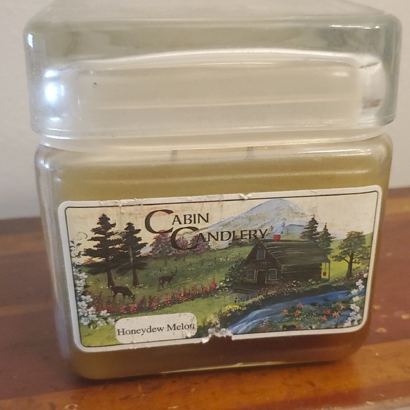 Cabin Candlery Honeydew Melon Candle - Picture 1 of 5